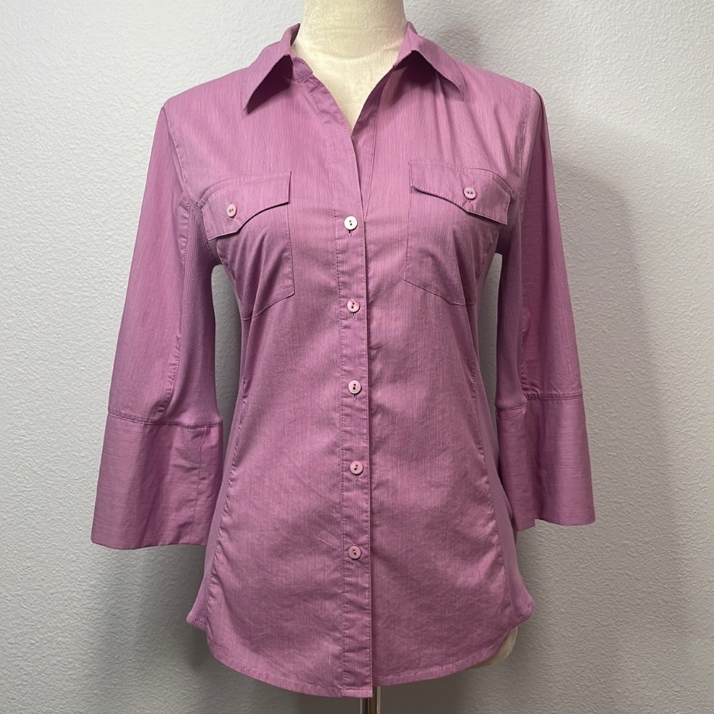 Tracy M button down shirt size L
